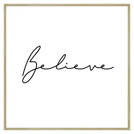 Cuadro Believe