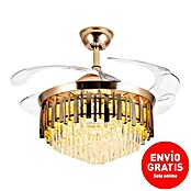 Led Hispania Ventilador de techo Luxury Sagitario (Dorado, 106 cm, 55 W) | BAUHAUS