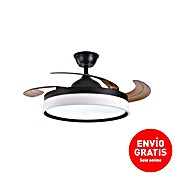 Led Hispania Ventilador de techo Ostro (Negro, 106 cm, 35 W) | BAUHAUS