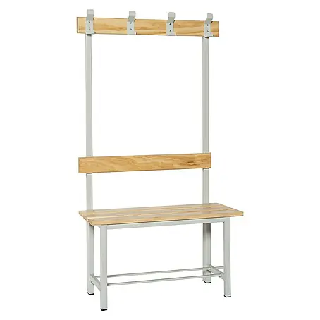 Simonrack Simonlocker Banco de vestuario Single Desmontado con perchero