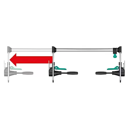 Wolfcraft  Türfuttermontage-Set Pro