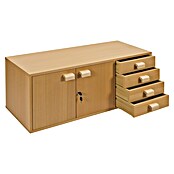 Ramia Werkbank-Unterschrank Pro II (460 x 1.210 x 580 mm, 2 Türen)