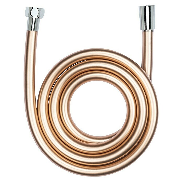 Wenko Flexo de ducha Design (Largo: 175 cm, ½″, Plástico, Oro rosa) | BAUHAUS