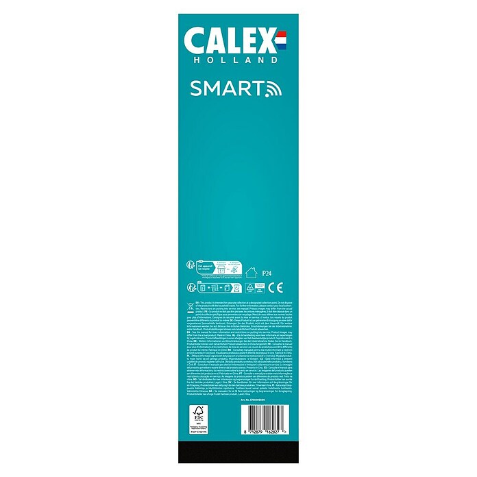 Calex Convector Panel Heater (1.400 W, 64,5 x 6,6 x 43 cm, Zwart) | BAUHAUS