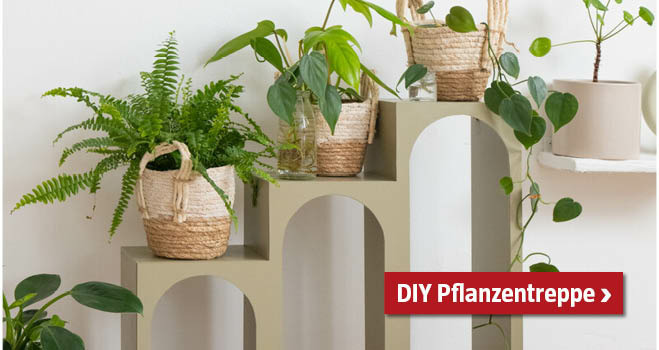 DIY Pflanzentreppe