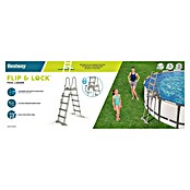 Bestway Zwembadladder 132 cm (Metaal) | BAUHAUS