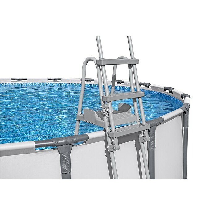 Bestway Zwembadladder 132 cm (Metaal) | BAUHAUS