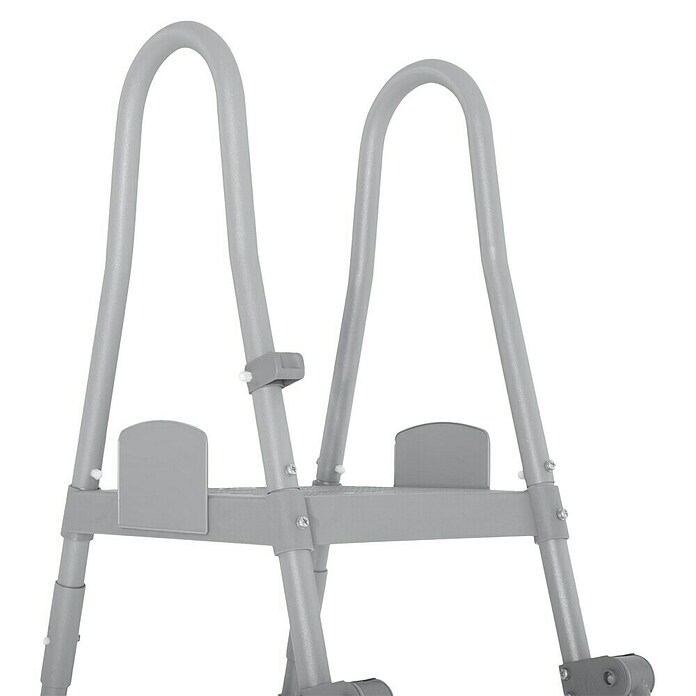 Bestway Zwembadladder 132 cm (Metaal) | BAUHAUS