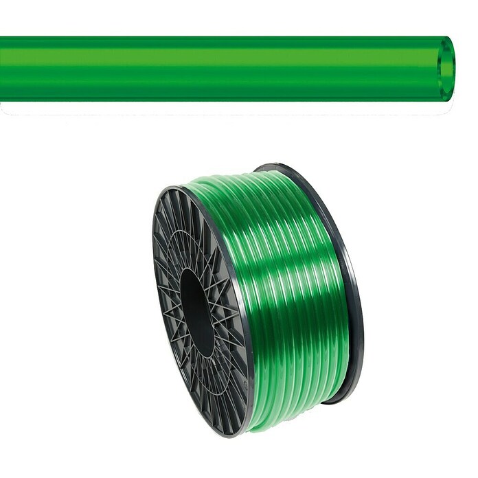Floraworld PVC-Schlauch (Wandstärke: 1,5 mm, Durchmesser: 8 mm, Grün) | BAUHAUS