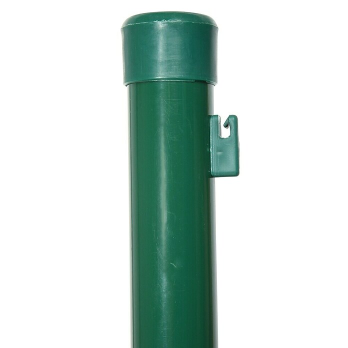 Floraworld Zaunpfosten (Länge: 150 cm, Durchmesser: 34 mm, Moosgrün, Stahl) | BAUHAUS