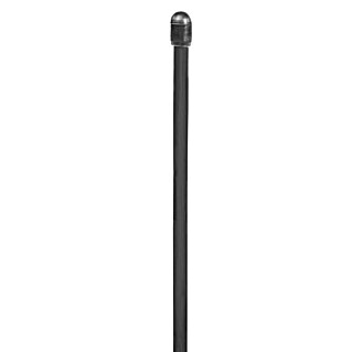 Floraworld Geflechtspannstab (Länge: 105 cm, Durchmesser: 6 mm, Anthrazit)