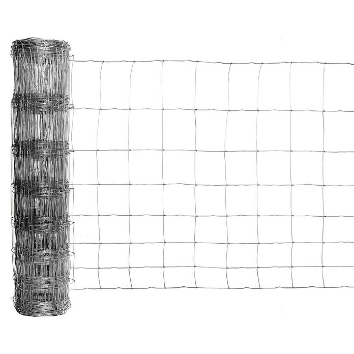 Floraworld Knotengeflecht (L x H: 50 m x 100 cm, Draht, Silber) | BAUHAUS