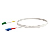 Schwaiger Glasfaser-Netzwerkkabel LC/APC-SC/UPC (5 m, Weiß, Bis zu 10 Gbit/s) | BAUHAUS