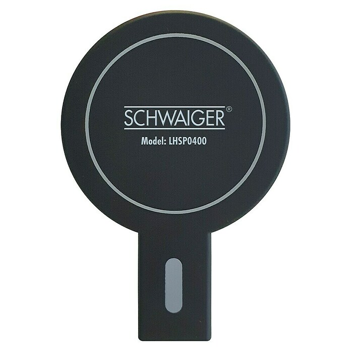 Schwaiger Smartphone-Halter mit Ladefunktion (Schwarz) | BAUHAUS