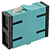 Schwaiger Glasfaser-Netzwerkkabel Verbinder LC Adapter o. Flagge (2-fach, Blau/Schwarz) | BAUHAUS