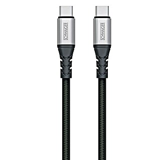 Schwaiger USB-Ladekabel (Länge: 1,2 m, USB C-Stecker)