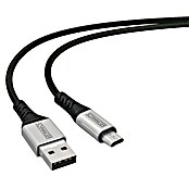 Schwaiger USB kabel za punjenje  (Duljina: 1,2 m, USB A utikač, USB Micro-B utikač) | BAUHAUS
