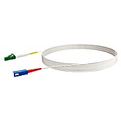 Schwaiger Glasfaser-Netzwerkkabel LC/APC-SC/UPC (9 m, Weiß, Bis zu 10 Gbit/s) | BAUHAUS
