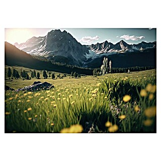 Cuadro Montañas (Montañas, An x Al: 100 x 70 cm, 1 pzs.)