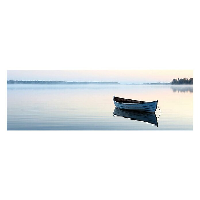 Lienzo Barca lago (Barca lago, An x Al: 40 x 120 cm) | BAUHAUS