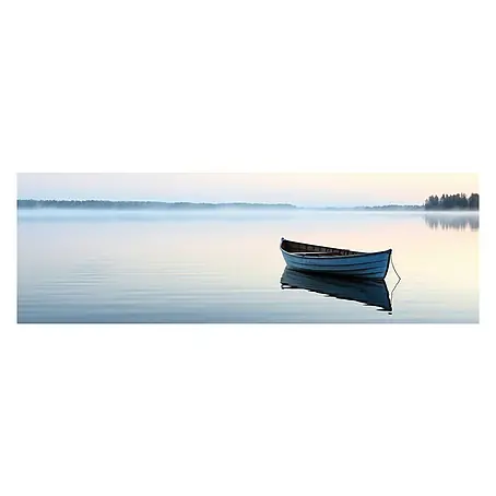 Lienzo Barca lago