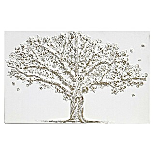 Cuadro con relieve Árbol (Árbol, An x Al: 120 x 80 cm)