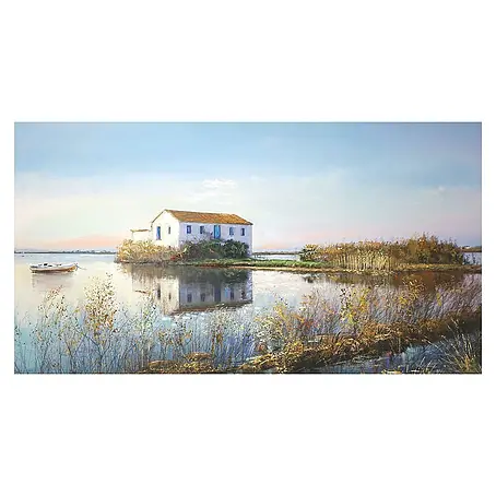 Cuadro pintado a mano Casa La Albufera