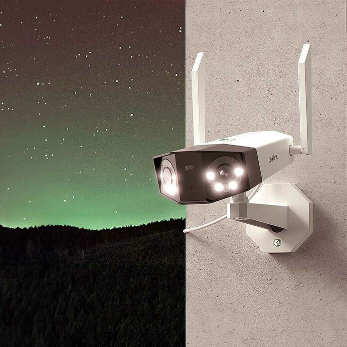Reolink Cámara de vigilancia Duo Series W730 (4.608 x 1.728 píxeles, IP66, Para exterior) | BAUHAUS