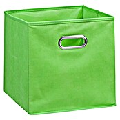 Zeller Present Caja plegable Tela (32 x 32 x 32 cm, Verde)