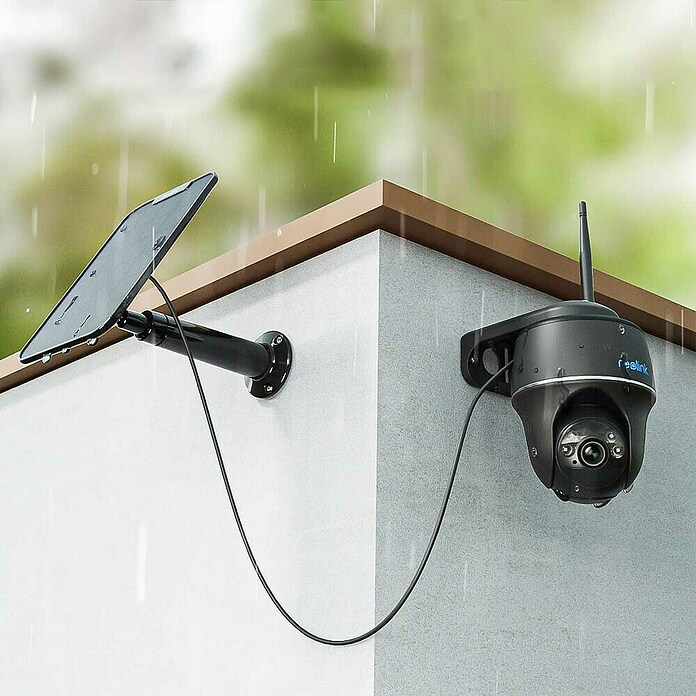 Reolink Set Akku-Überwachungskamera ARGUS SERIES B430 mit Solarpanel (Erfassungsreichweite: 10 m) | BAUHAUS