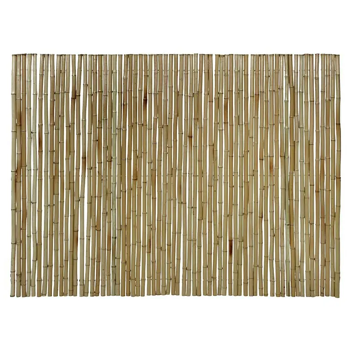 Gardol Sichtschutzmatte - 3 x 1,8 m, Bambus, Natur - Ein naturbelassener Bambuszaun, der sich ideal als Sichtschutz oder zur dekorativen Gartengestaltung eignet. Robuste und natürliche Optik.