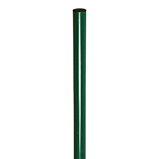 Floraworld Zaunpfosten (Höhe: 150 cm, Durchmesser: 34 mm, Moosgrün, Stahl)