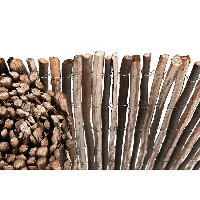 Gardol Weidenmatte - 3 x 1,8 m, Weide, Natur - Holzzaun-Element: Dekoratives Element aus naturbelassenen Ästen, ideal als Sichtschutz oder zur Gartengestaltung mit natürlichem Charme.