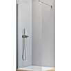 Camargue Level 5 Duschwand (B x H: 120 x 198 cm, Unbeschichtet, Silber) | BAUHAUS