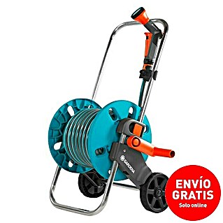 Gardena Kit carro portamangueras Aquaroll (Longitud del tubo: 20 m)