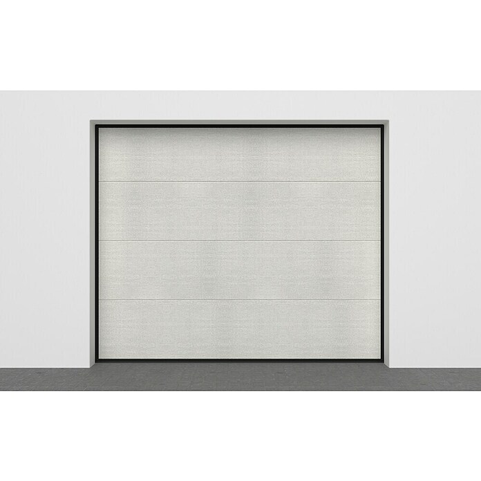 Solid Elements Puerta de garaje con motor Standard Pro (250 x 212,5 cm, Blanco) | BAUHAUS