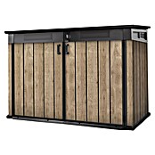 Keter Multifunkcionalna kutija Ashwood  (D x Š x V: 109,3 x 190,5 x 132,5 cm, Plastika, Smeđa) | BAUHAUS