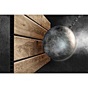 Keter Spremište Ashwood  (Vanjska dimenzija uklj. krovni prevjes (Š x D): 279 x 218 cm, Plastika, Antracit, smeđa) | BAUHAUS