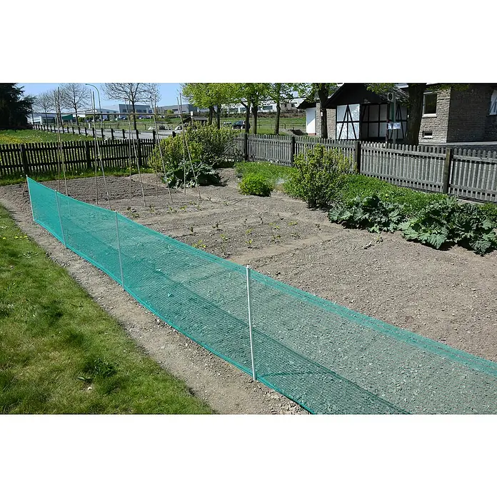 Kerbl BeeteinfassungL x H: 20 x 0,8 m, Kunststoff - Netzabdeckung zum Schutz von Pflanzen.