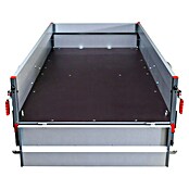 Stema Anhänger BASIC 750 Kippdeichsel (Nutzlast: 615 kg, Einachser, 201 x 108 x 33 cm, Ungebremst)