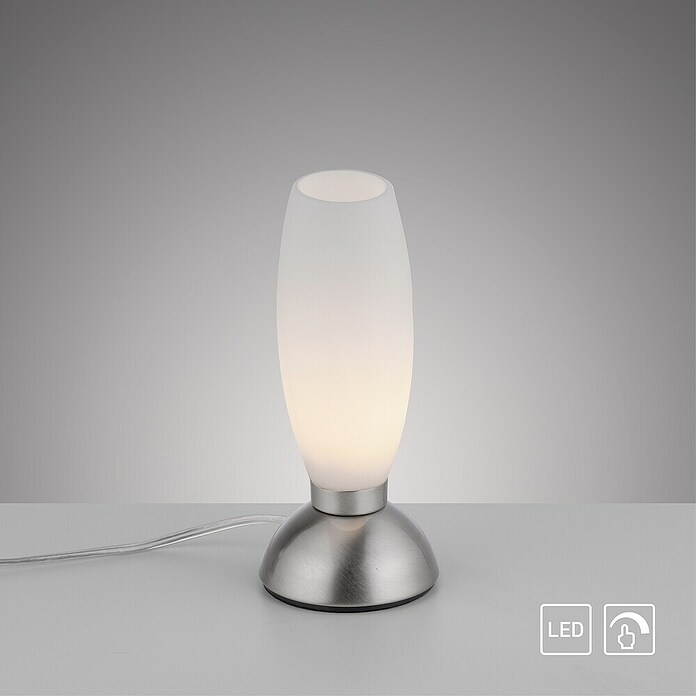 Paul Neuhaus LED-Tischleuchte Joy (L x B x H: 8,5 x 8,5 x 20 cm, Stahl, Warmweiß) | BAUHAUS