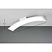 Reality Leuchten LED-Deckenleuchte Score (23 W, L x B x H: 15 x 75 x 13,5 cm, Weiß, Warmweiß) | BAUHAUS