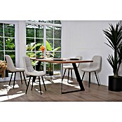 Tischbein CITYLINE Wien (780 x 340 x 720 mm, Schwarz) | BAUHAUS