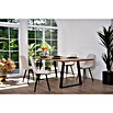 Tischbein CITYLINE Sylt (780 x 130 x 720 mm, Schwarz) | BAUHAUS