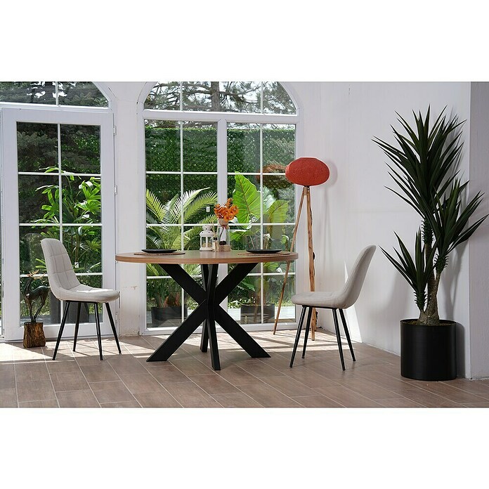 Tischbein CITYLINE Spider (900 x 900 x 720 mm, Schwarz) | BAUHAUS