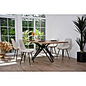Tischbein CITYLINE Mailand (1 440 x 1 040 x 720 mm, Schwarz) | BAUHAUS