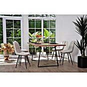 Tischbein CITYLINE Sylt (780 x 130 x 720 mm, Schwarz) | BAUHAUS