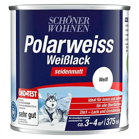 SCHÖNER WOHNEN-Farbe  Weißlack Polarweiß