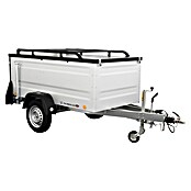 Anhänger KT-EB2 (Nutzlast: 716 kg, Einachser, Kasteninnenmaß: (L x B x H): 2020 x 1075 x 780 mm, Gebremst) | BAUHAUS