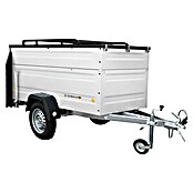 Anhänger KT-EU3 Plus (Nutzlast: 413 kg, Einachser, Kasteninnenmaß: (L x B x H): 2435 x 1235 x 1065 mm, Ungebremst) | BAUHAUS